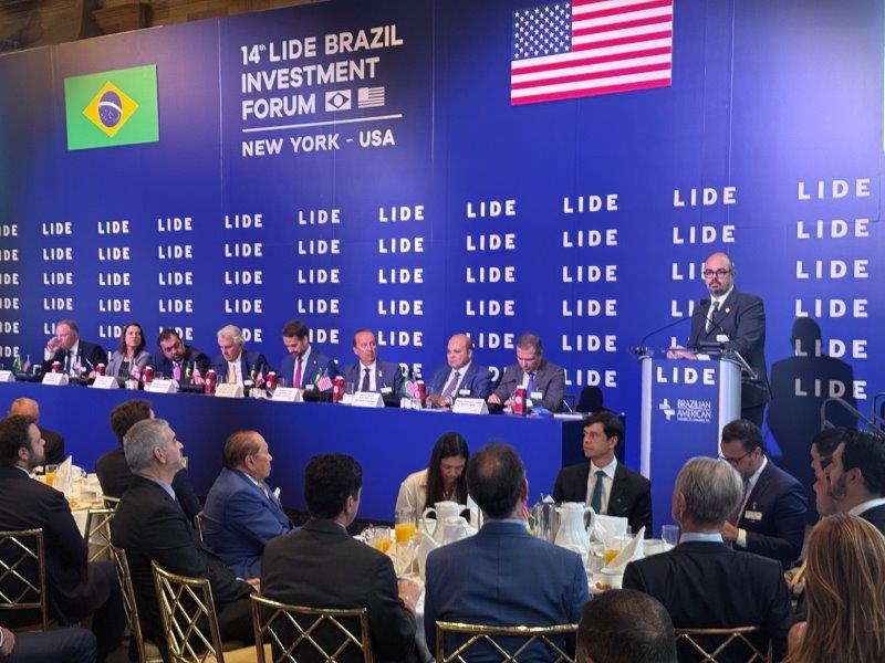 Governo de Minas participa do Lide Investiment Forum e apresenta carteira de investimentos nos Estados Unidos