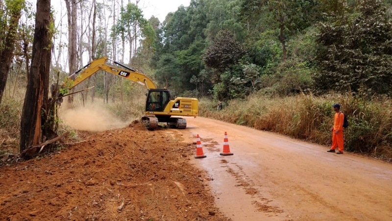 Estado inicia obras de reestruturação em estradas de acesso ao Parque do Rio Doce