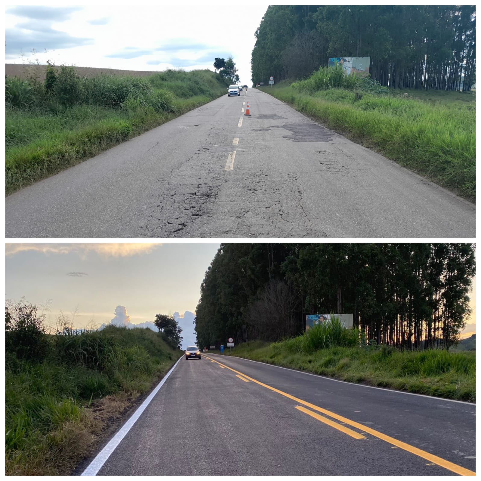 Rodovias concessionadas no Sul de Minas e Triângulo Mineiro recebem primeiras obras de recuperação